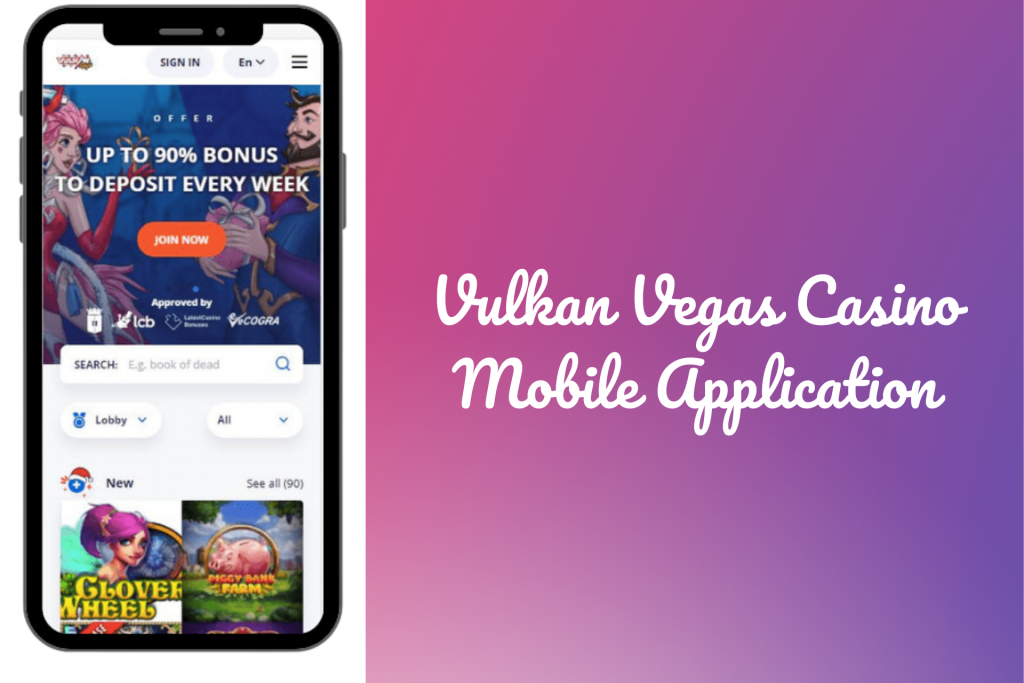 Vulkan Vegas Mobile App